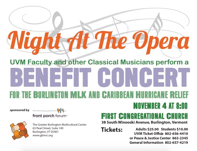 GBMRC Hurricane Benefit Concert